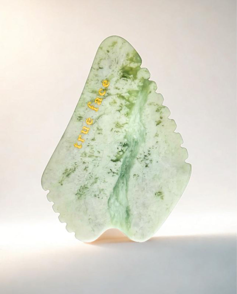 True Edge Gua Sha Precision Tool by True Face for Facial Sculpting & Tension Release to Restore and Enhance Fascia Health and Circulation