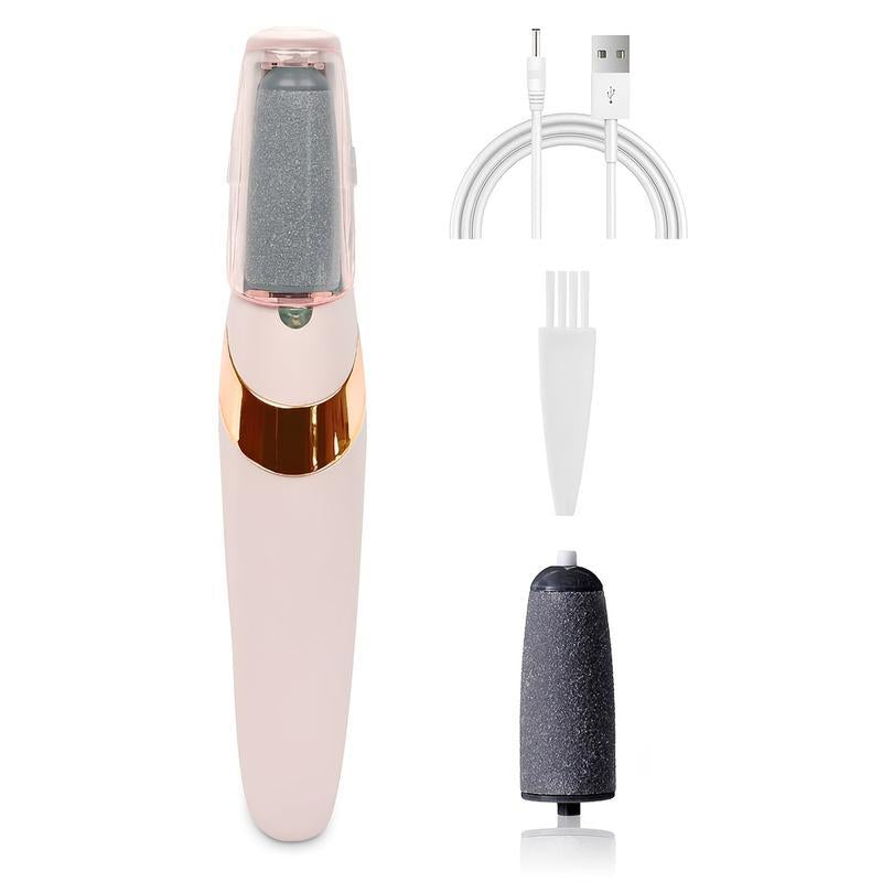 Electric Feet Callus Remover,Portable Electronic Foot File Pedicure Tools,Waterproof Foot Scrubber File,Pedi Foot Care for Dead,Hard Cracked Dry Skin Manicure Nail Nail Care Cutics Nail Art