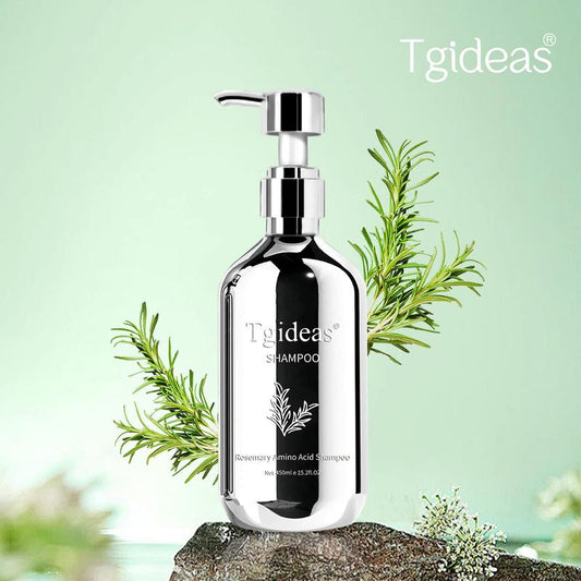 Tgideas Rosemary Shampoo Revives Damaged Hair, Promotes Growth, Reduces Frizz & Hair Loss, Restores Shine & Smoothness