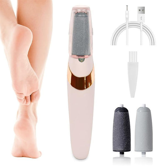 Electric Feet Callus Remover,Portable Electronic Foot File Pedicure Tools,Waterproof Foot Scrubber File,Pedi Foot Care for Dead,Hard Cracked Dry Skin Manicure Nail Nail Care Cutics Nail Art