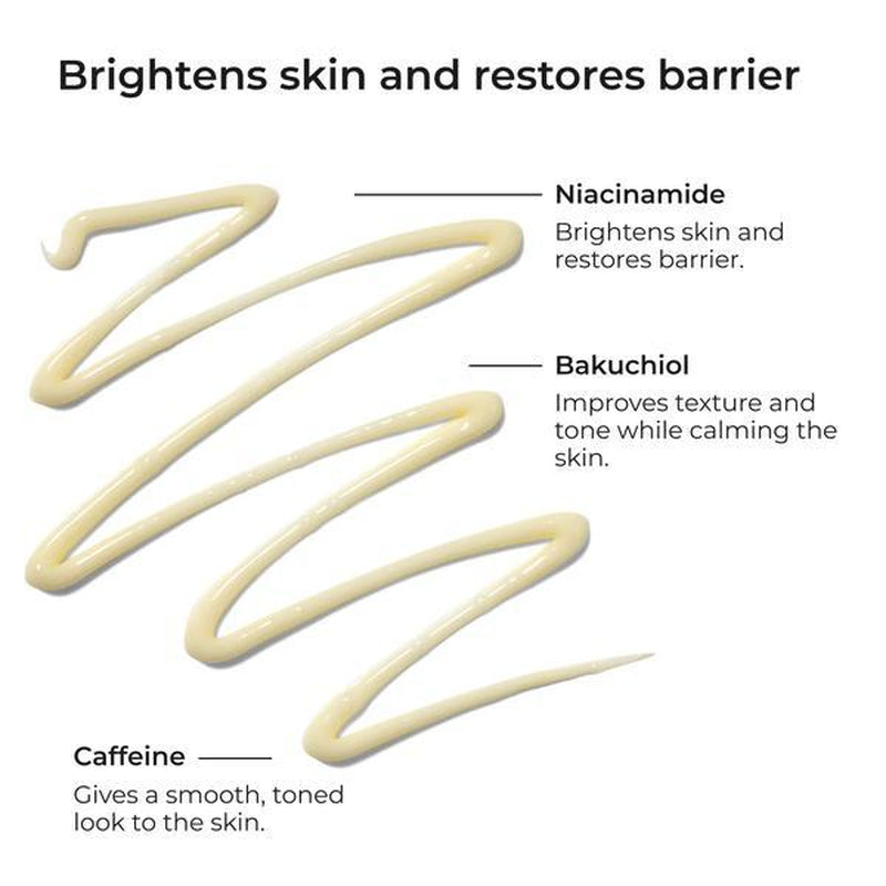 Bakuchiol Body Serum Moisturizer - Retinol Alternative for Smooth Glowy Skin with Niacinamide & Caffeine 120Ml Moisturizer