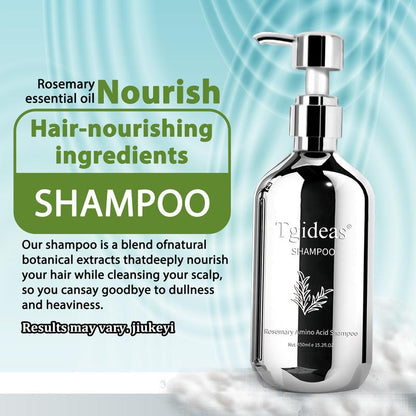 Tgideas Rosemary Shampoo Revives Damaged Hair, Promotes Growth, Reduces Frizz & Hair Loss, Restores Shine & Smoothness