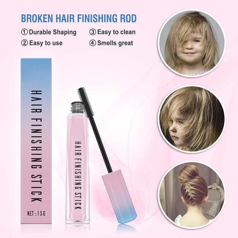 Hair Finishing Stick 2 Pack for Small Broken Hair Cream/Gel for Women Naturally Refreshing, Non- and Non-Sticky