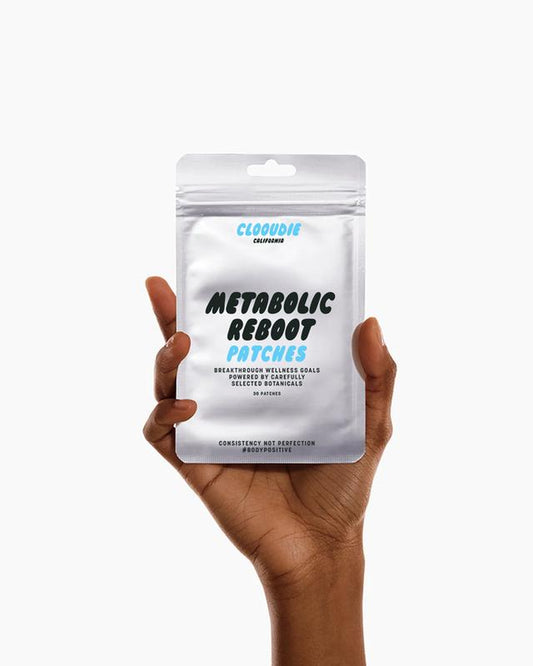 Clooudie California｜Metabolic Reboot Patches｜Support Metabolism, Green Tea Extract, Vegan, 30 Patches