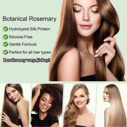 Tgideas Rosemary Shampoo Revives Damaged Hair, Promotes Growth, Reduces Frizz & Hair Loss, Restores Shine & Smoothness